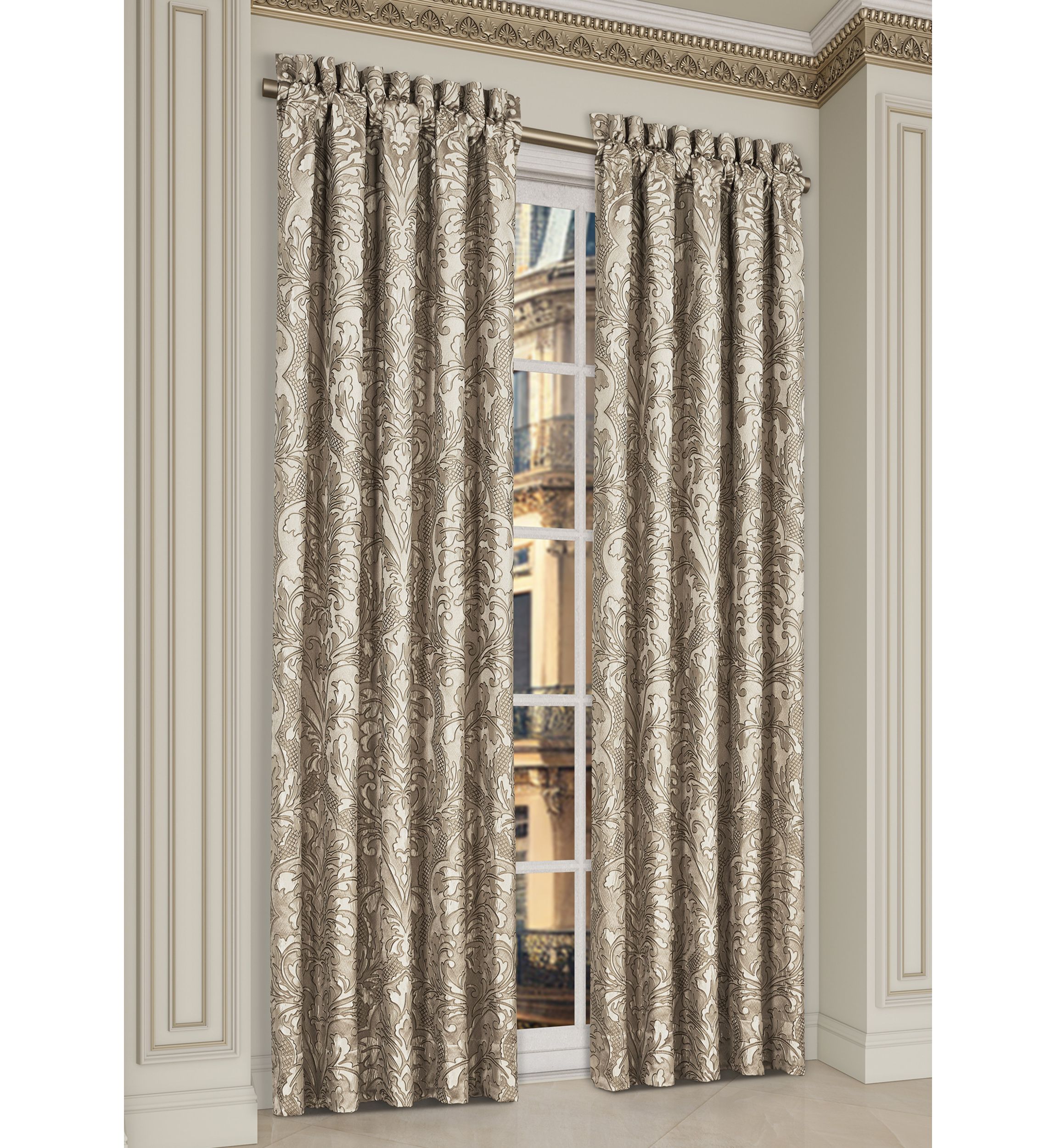 Brunello Drapery Panel Pair