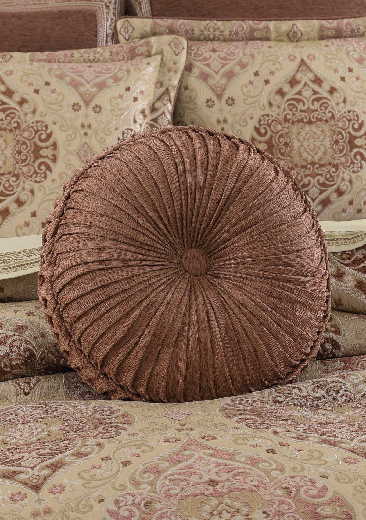 Weston Tufted Round Decorative Throw Pillow