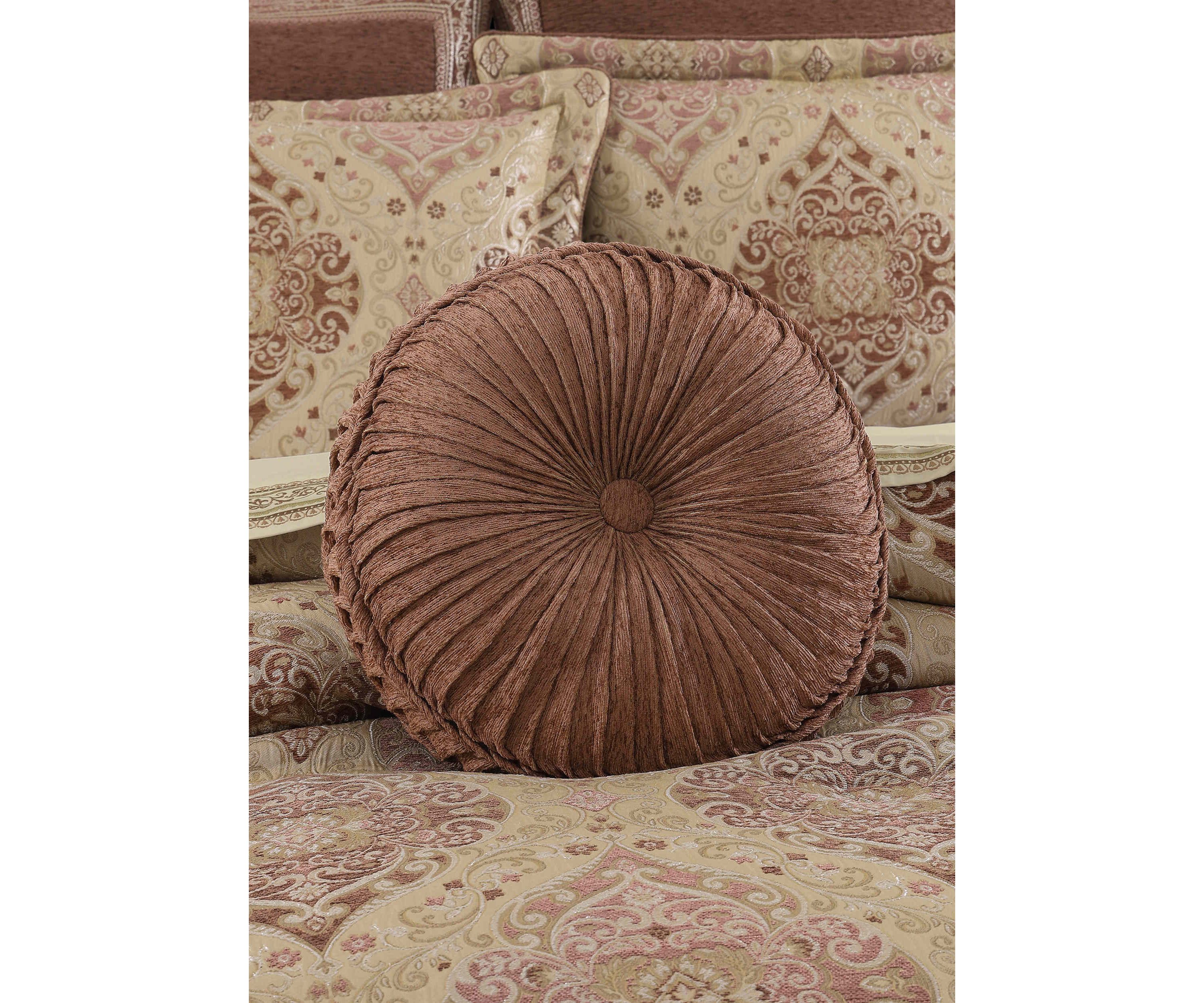 Weston Tufted Round Decorative Throw Pillow