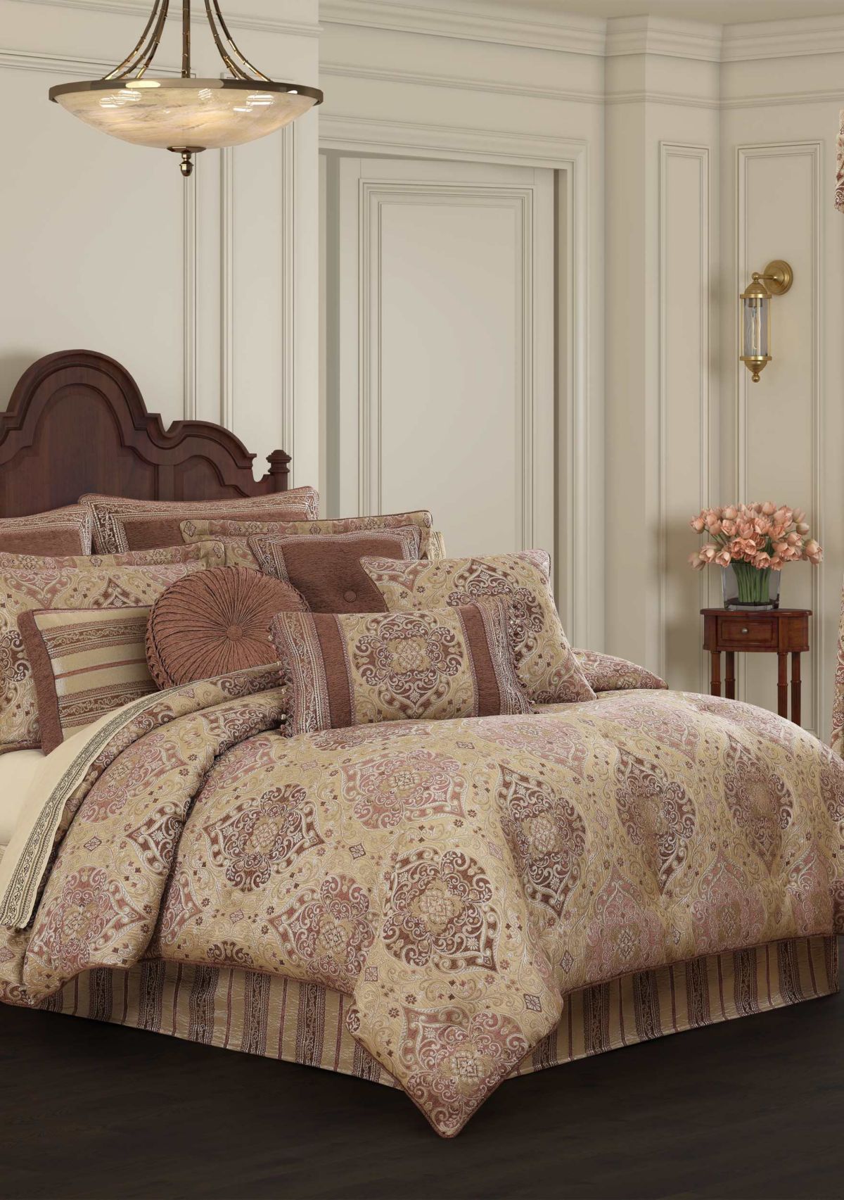 Weston Tufted Round Decorative Throw Pillow