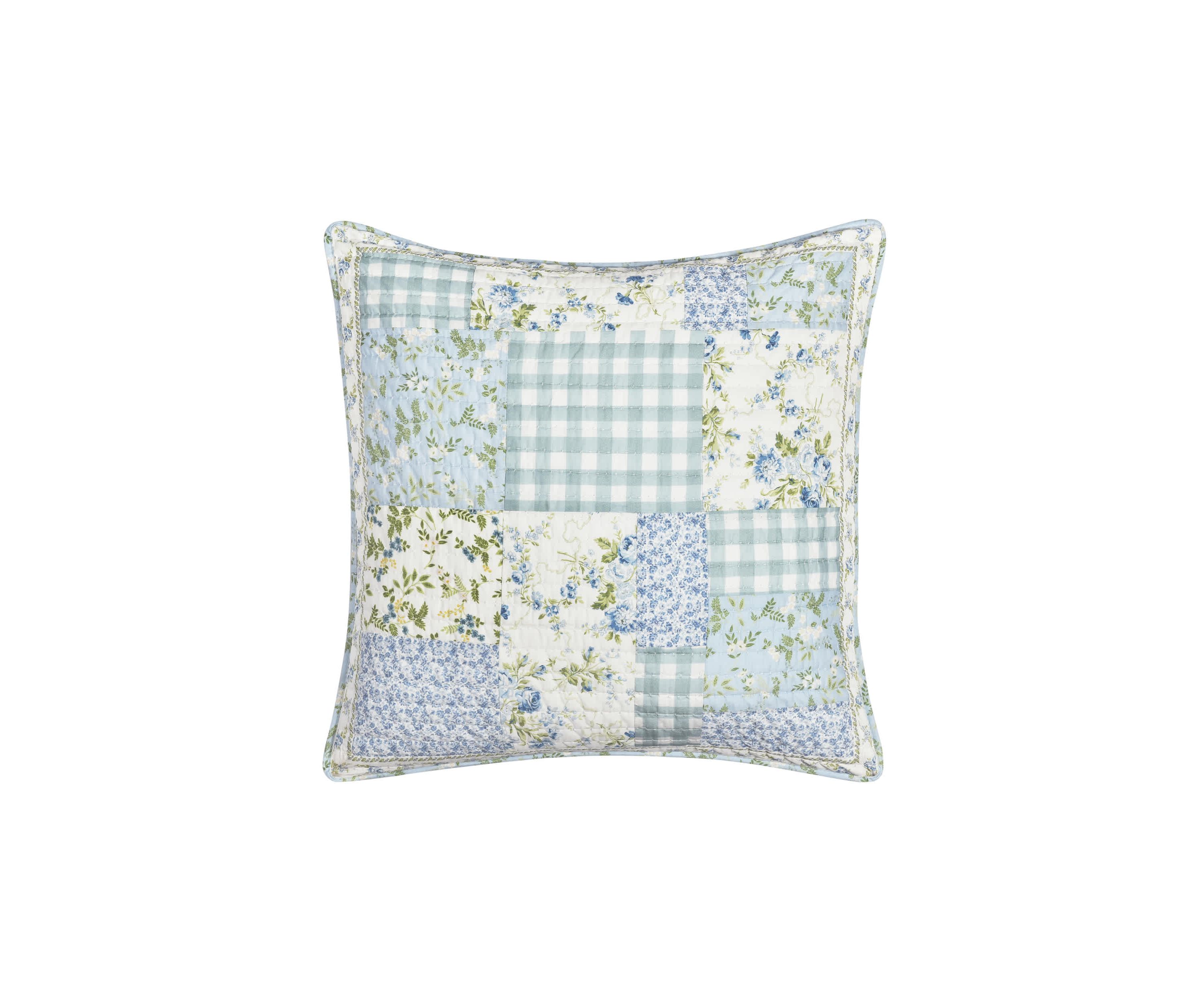 Karalena 20" Square Quilted Decorative Throw Pillow