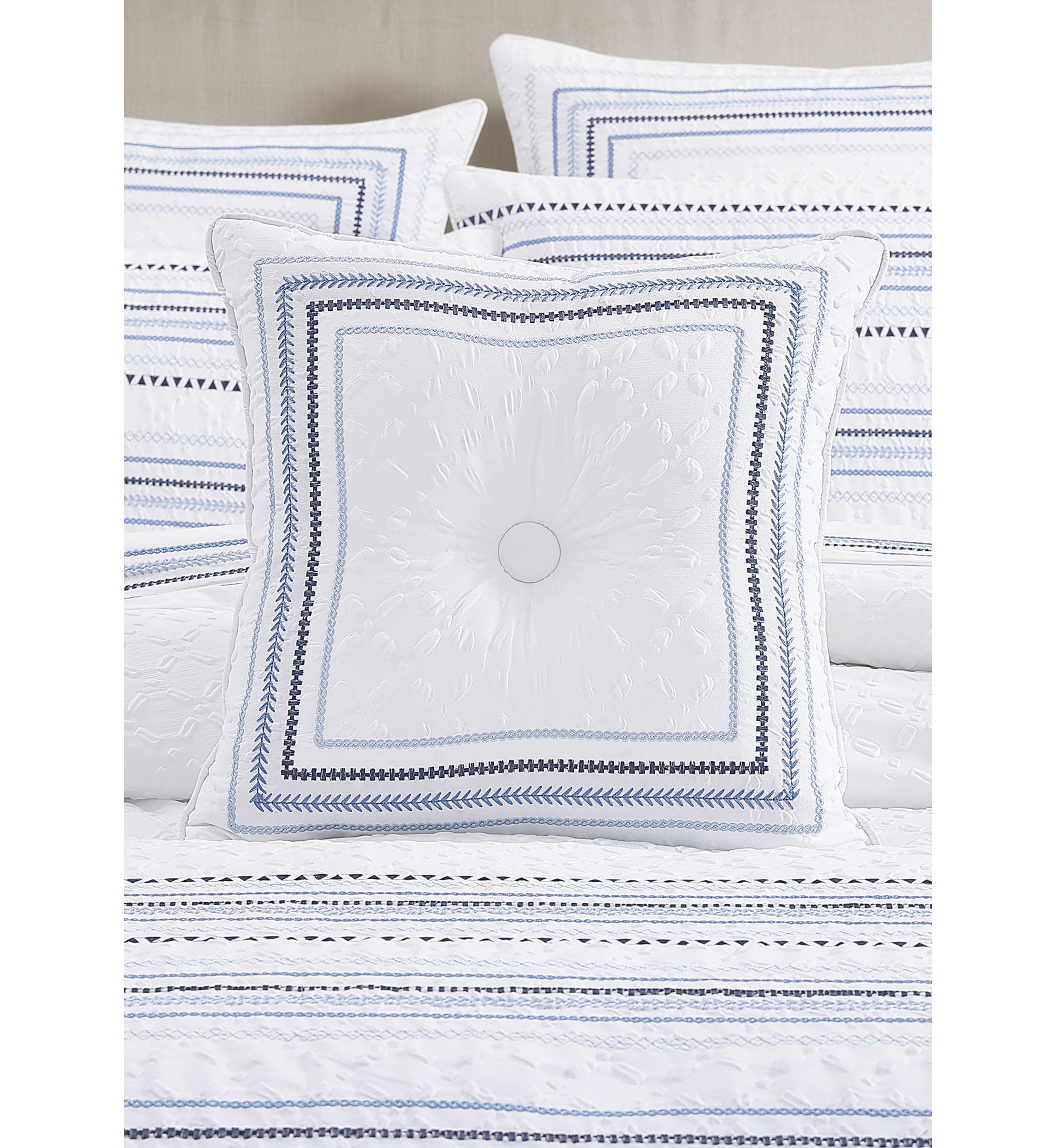 Bayside 18" Square Decorative Throw Pillow