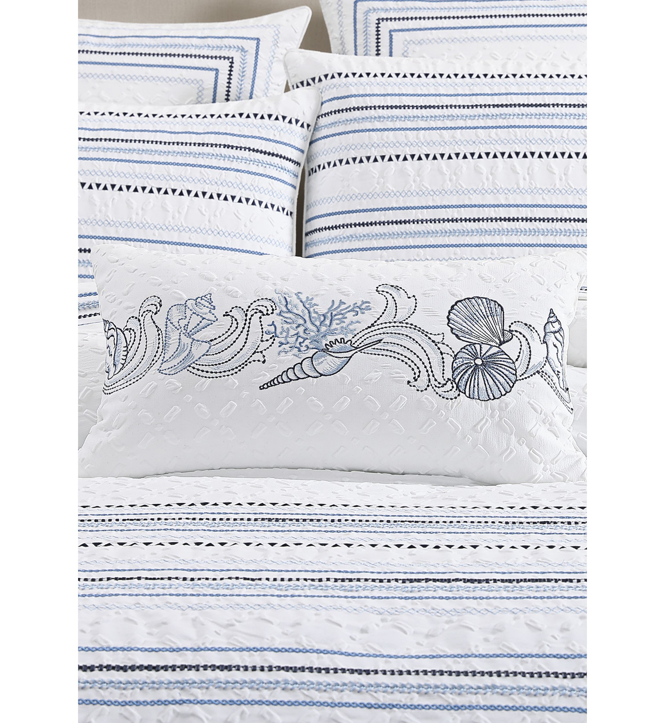 Bayside Boudoir Decorative Throw Pillow