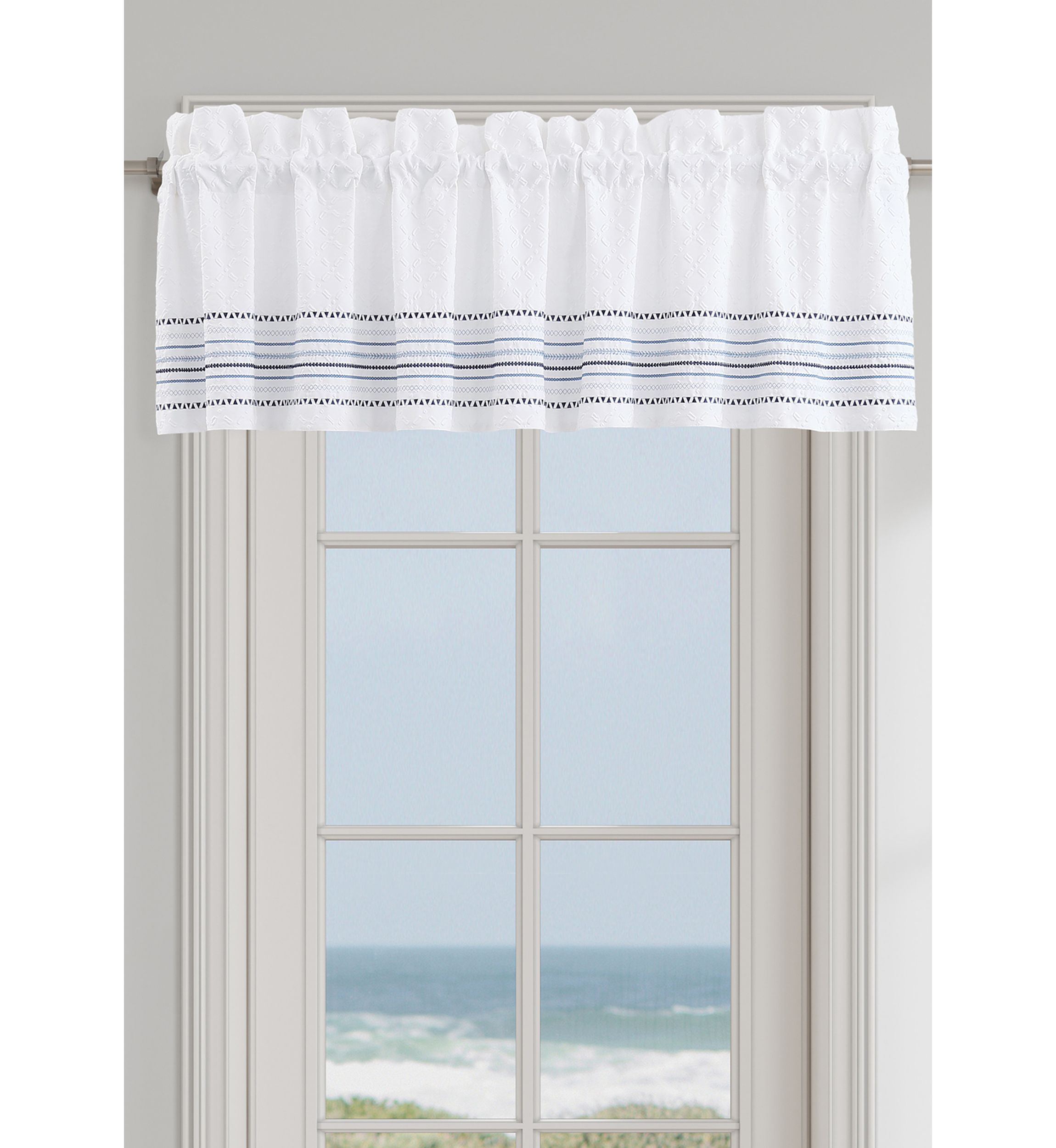 Bayside Window Straight Valance