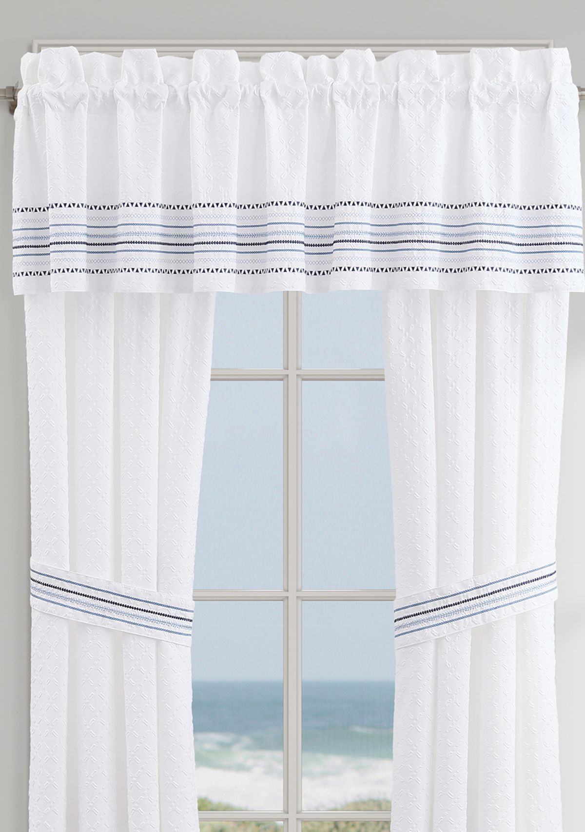 Bayside Window Straight Valance