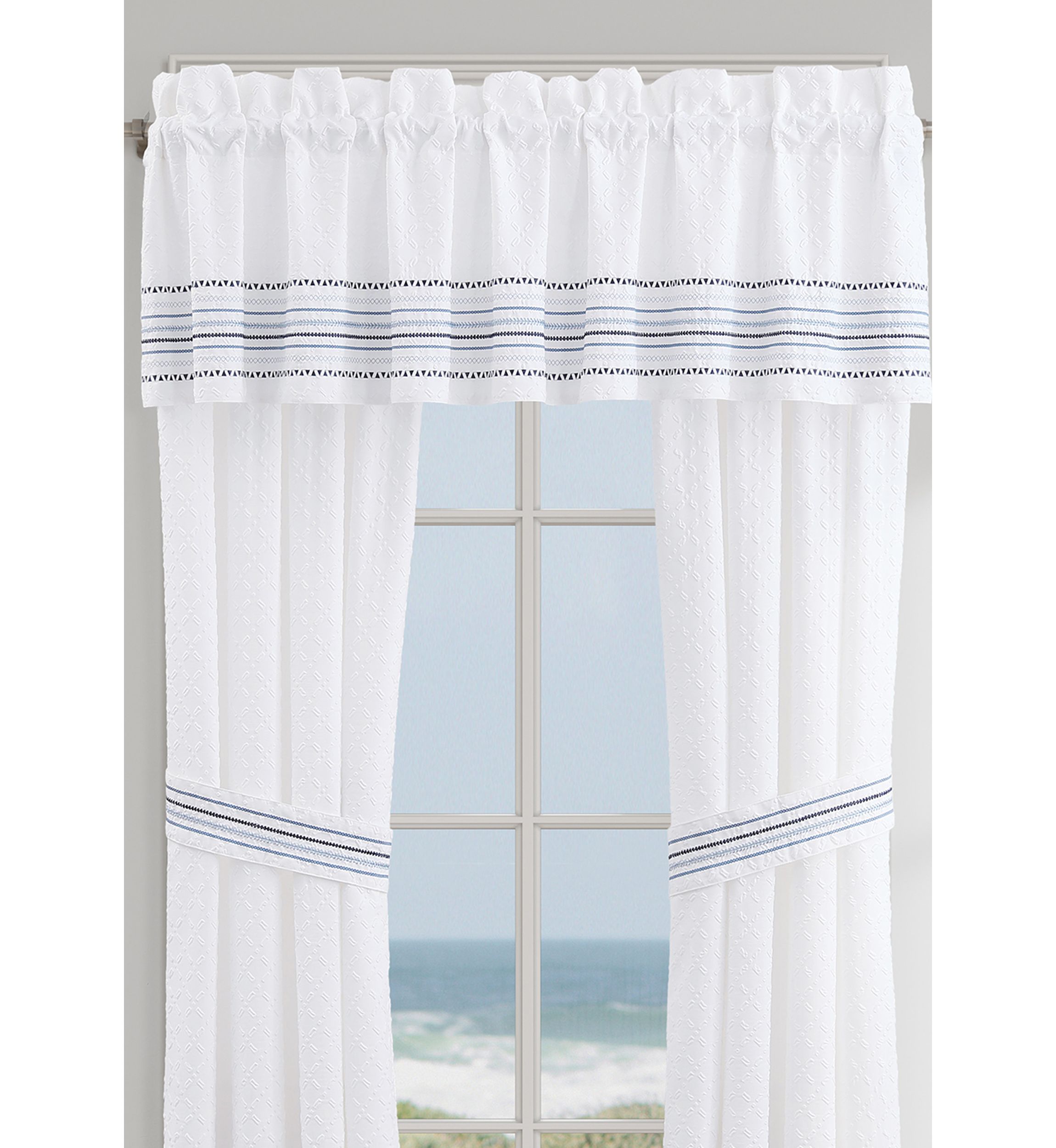 Bayside Window Straight Valance