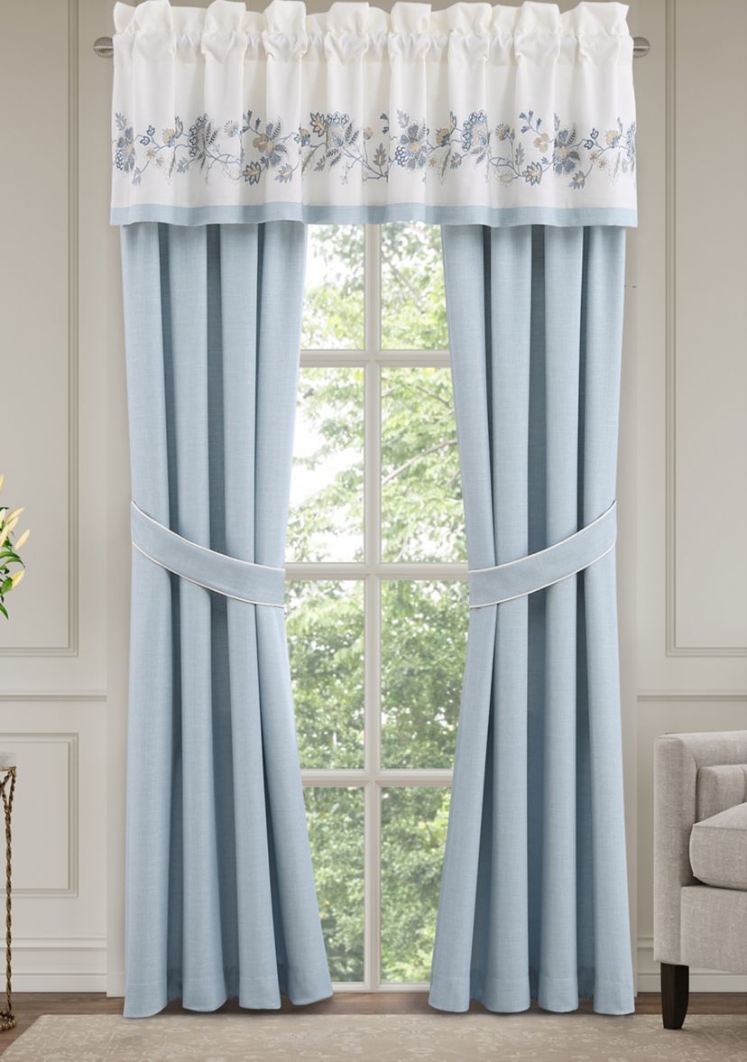 Garden Bloom Drapery Panel Pair