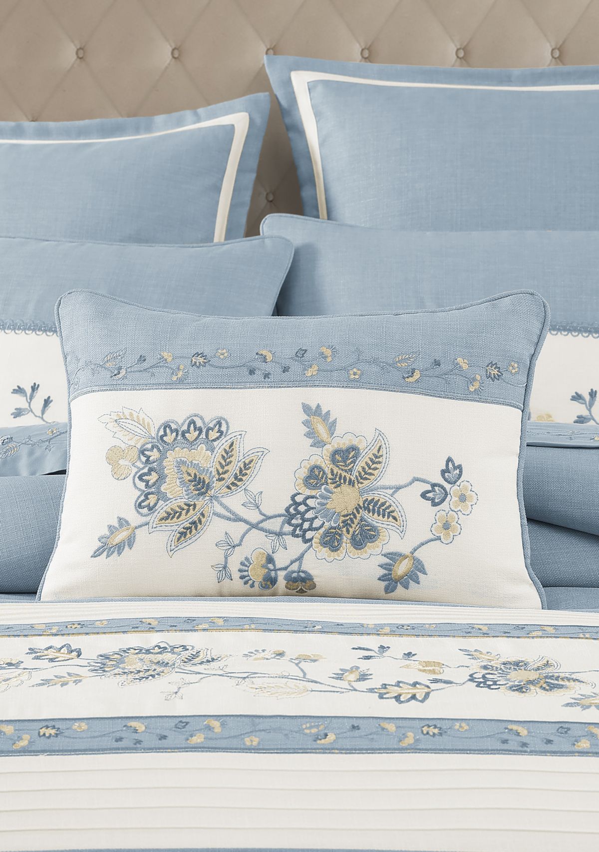 Garden Bloom Boudoir Decorative Throw Pillow