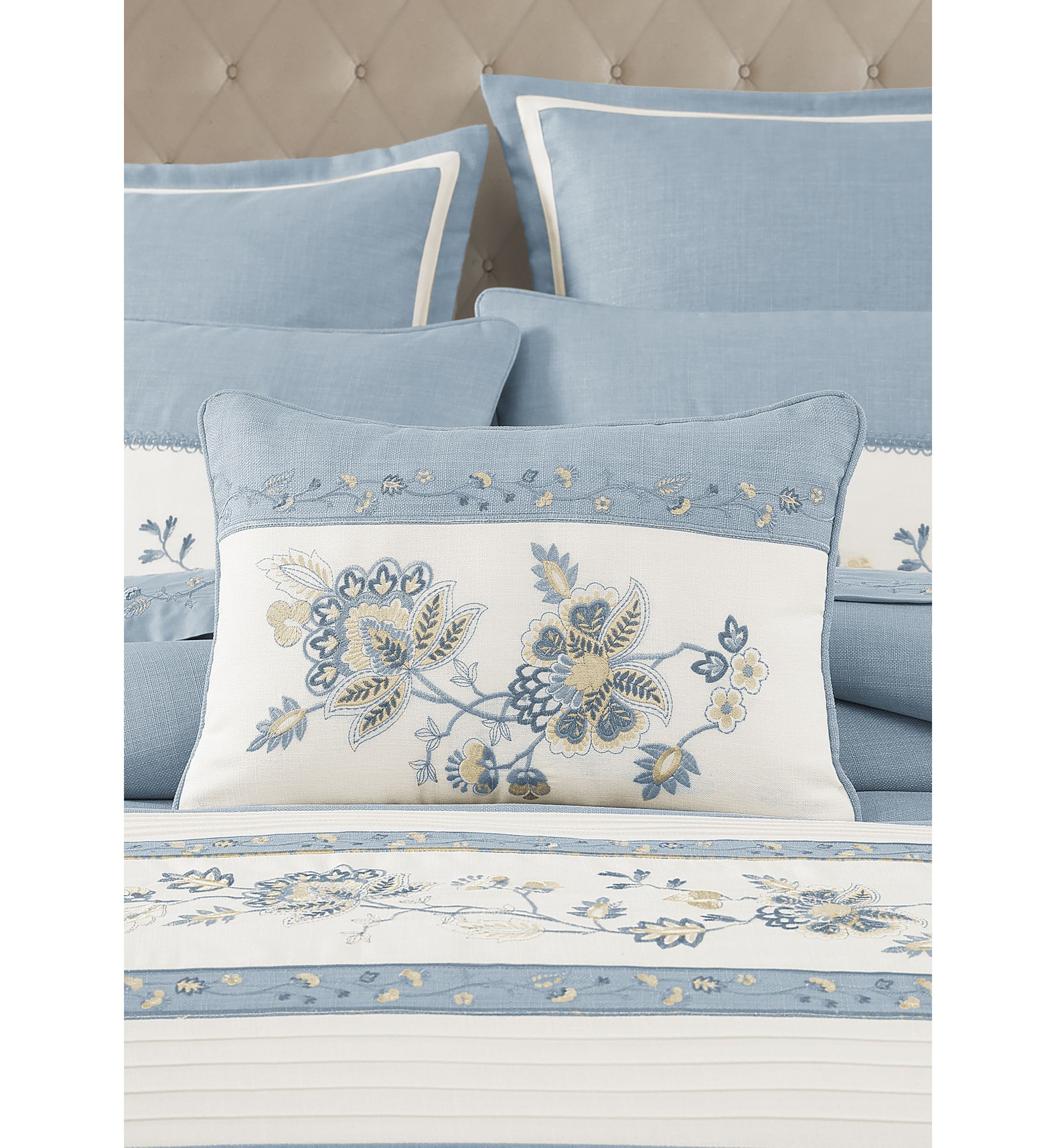 Garden Bloom Boudoir Decorative Throw Pillow