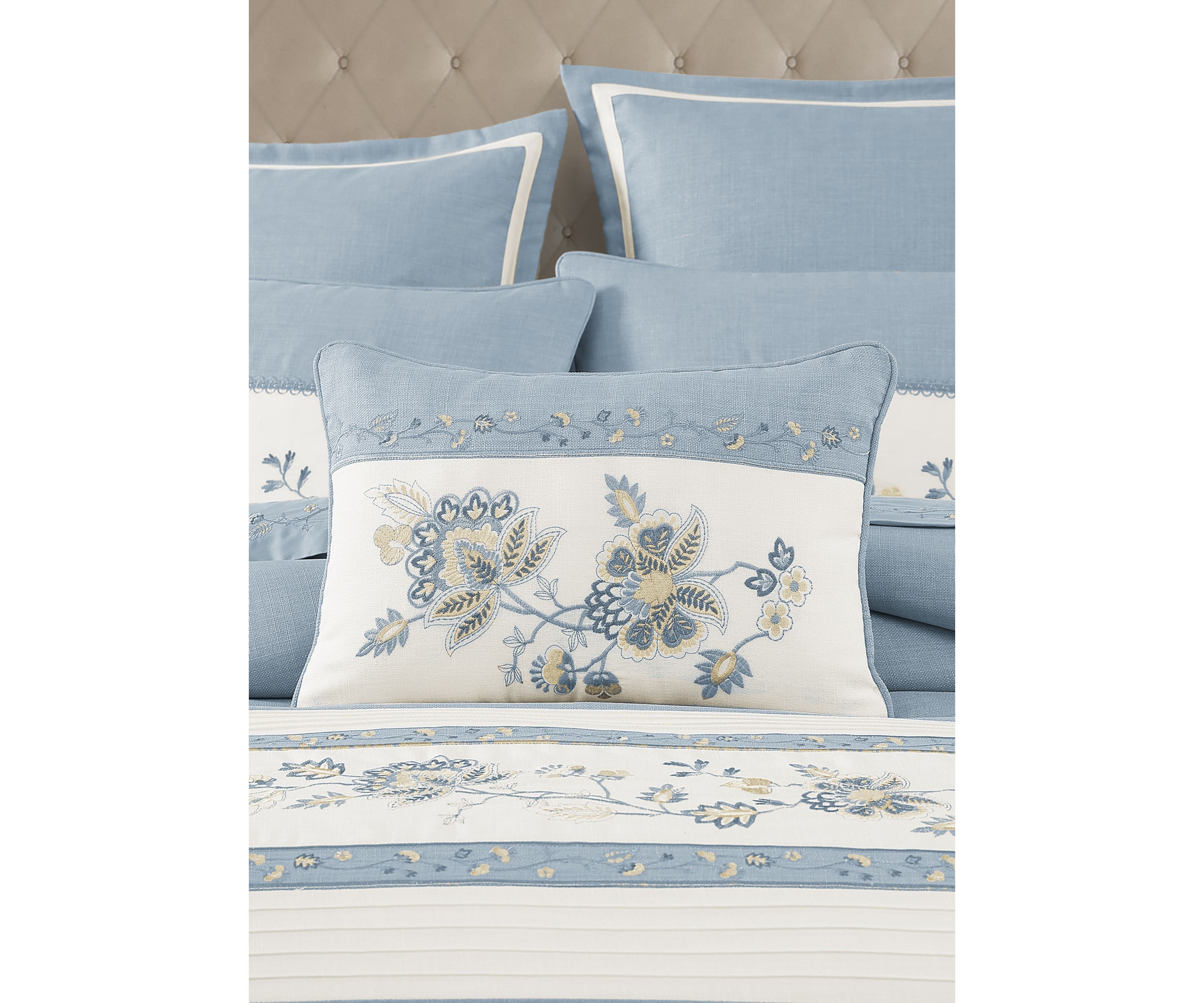 Garden Bloom Boudoir Decorative Throw Pillow