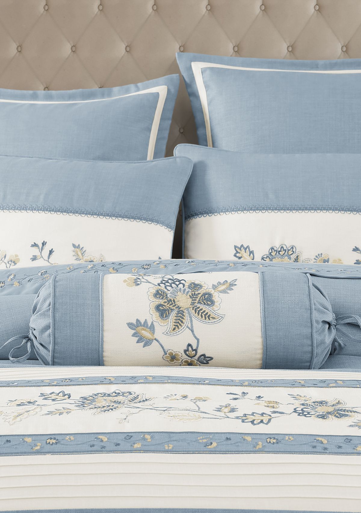 Garden Bloom Neckroll Pillow