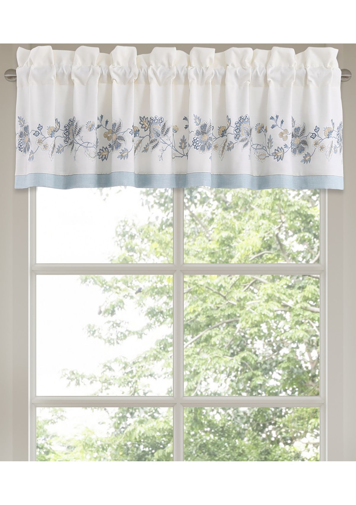 Garden Bloom Window Straight Valance