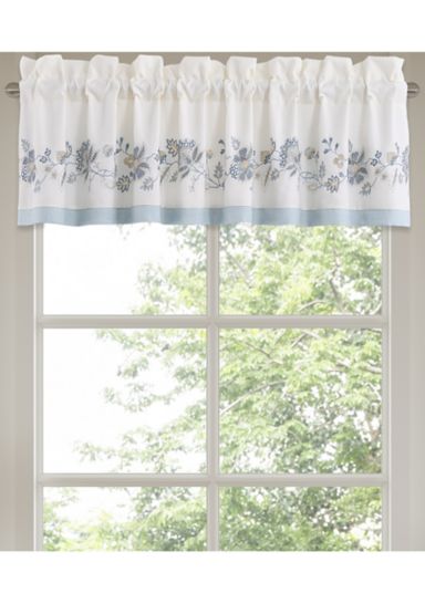 Garden Bloom Window Straight Valance