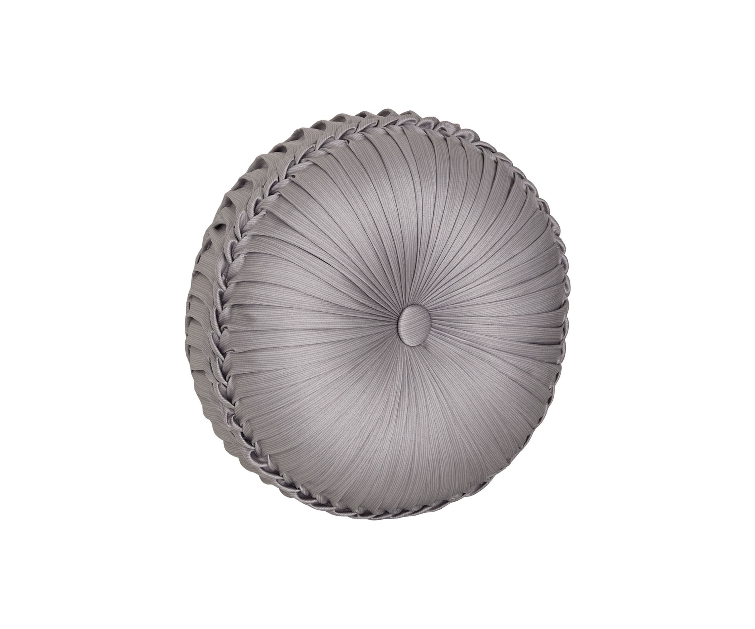 Mary Tufted Round Decorative Throw Pillow