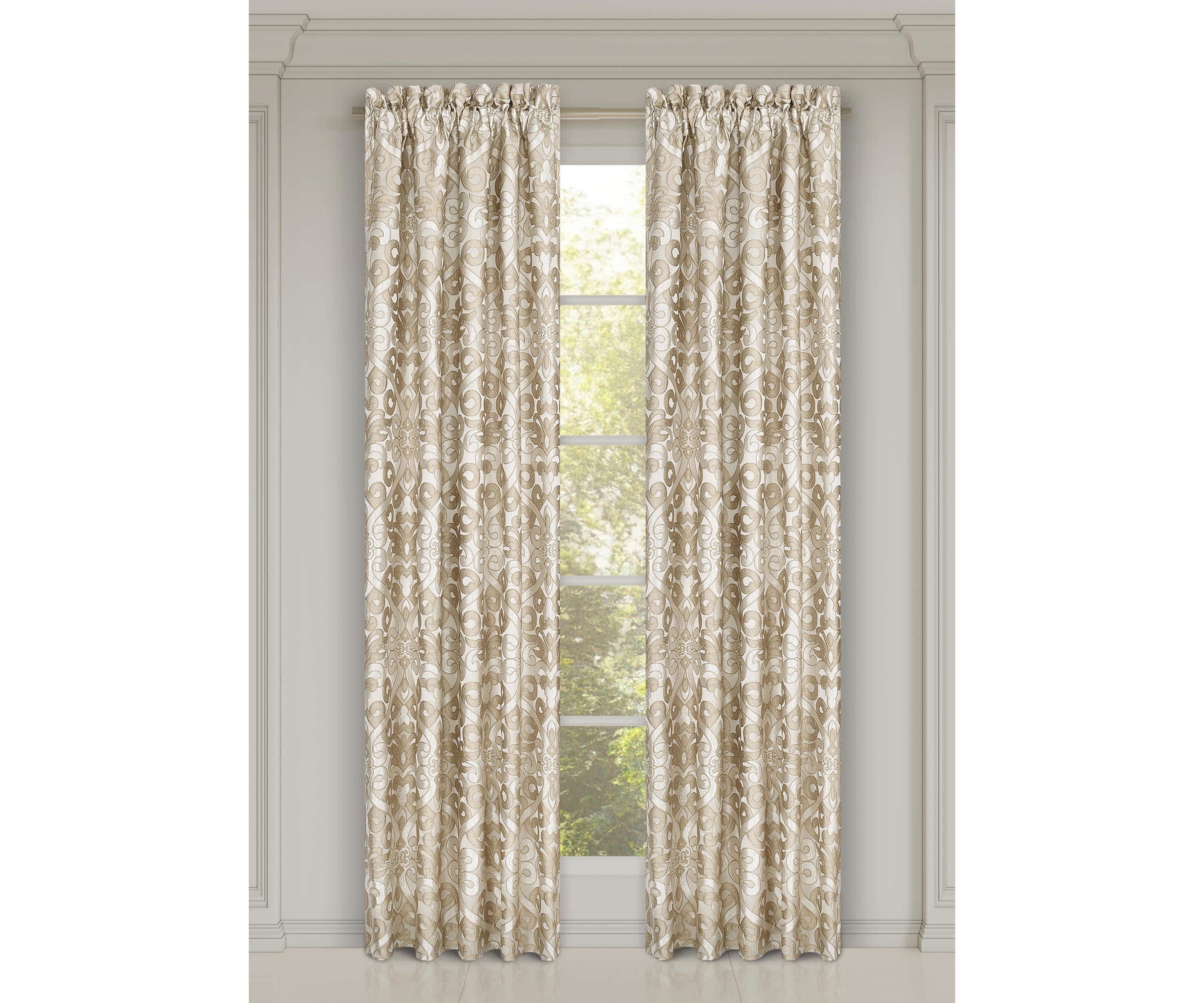 Amaretto Drapery Panel Pair