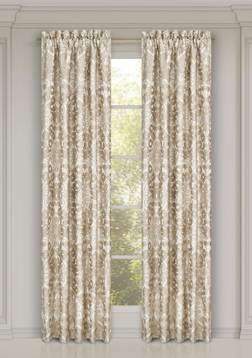 Amaretto Drapery Panel Pair