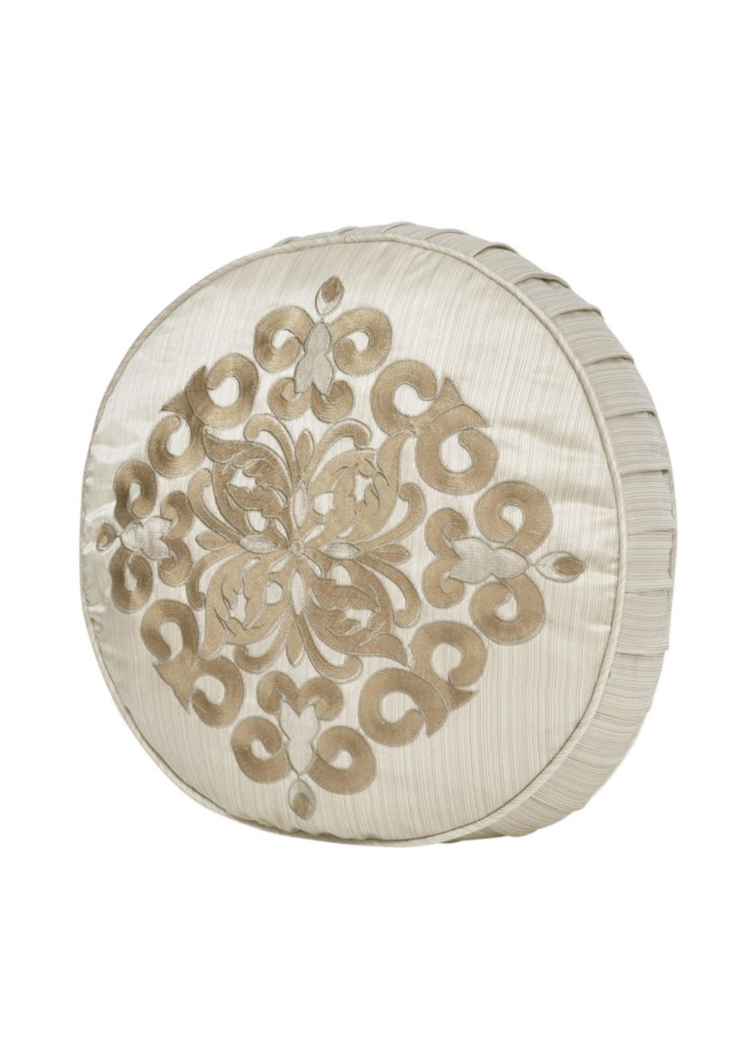 Amaretto Round Decorative Throw Pillow
