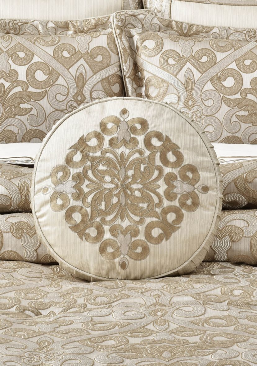 Amaretto Round Decorative Throw Pillow