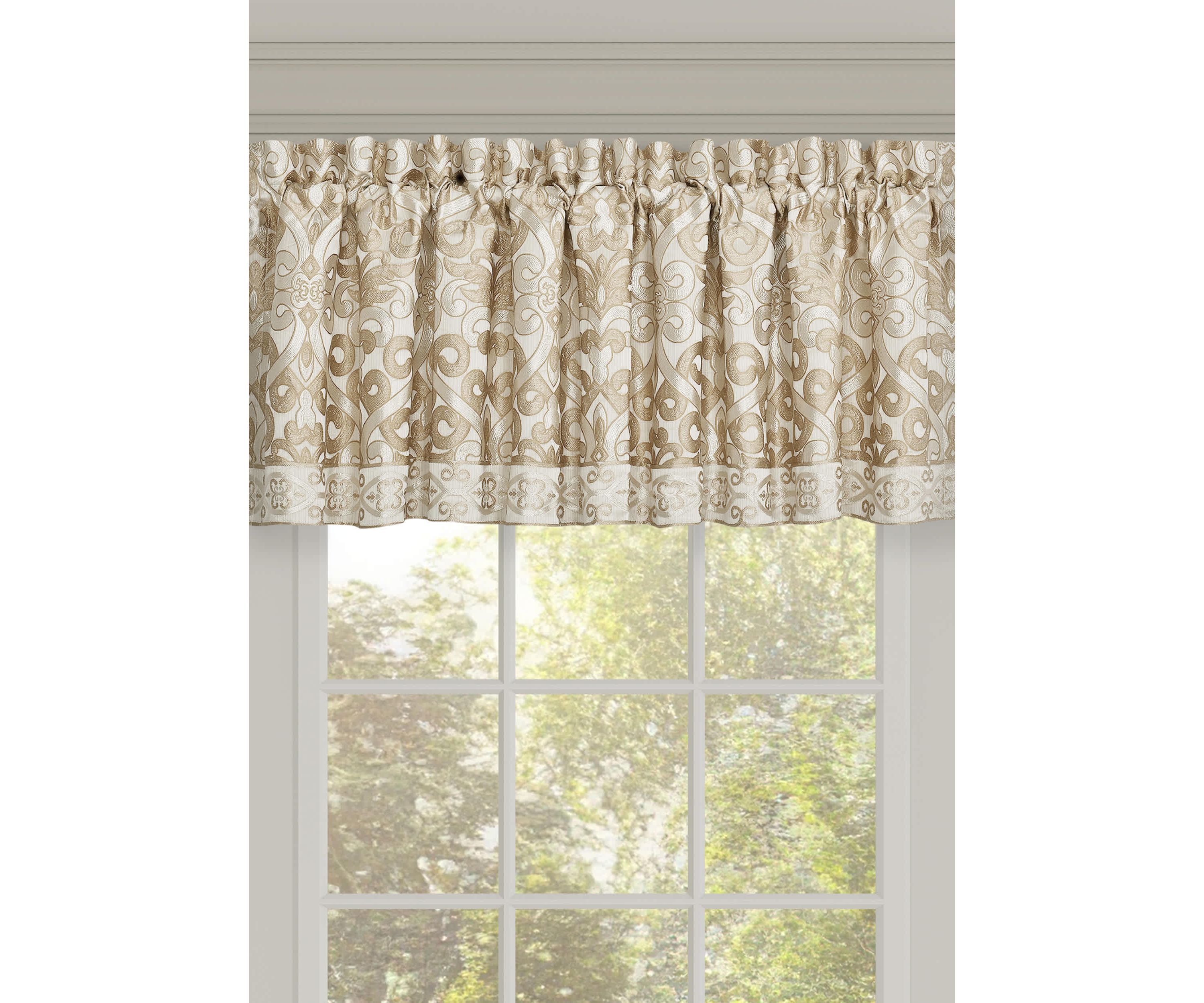 Amaretto Window Straight Valance