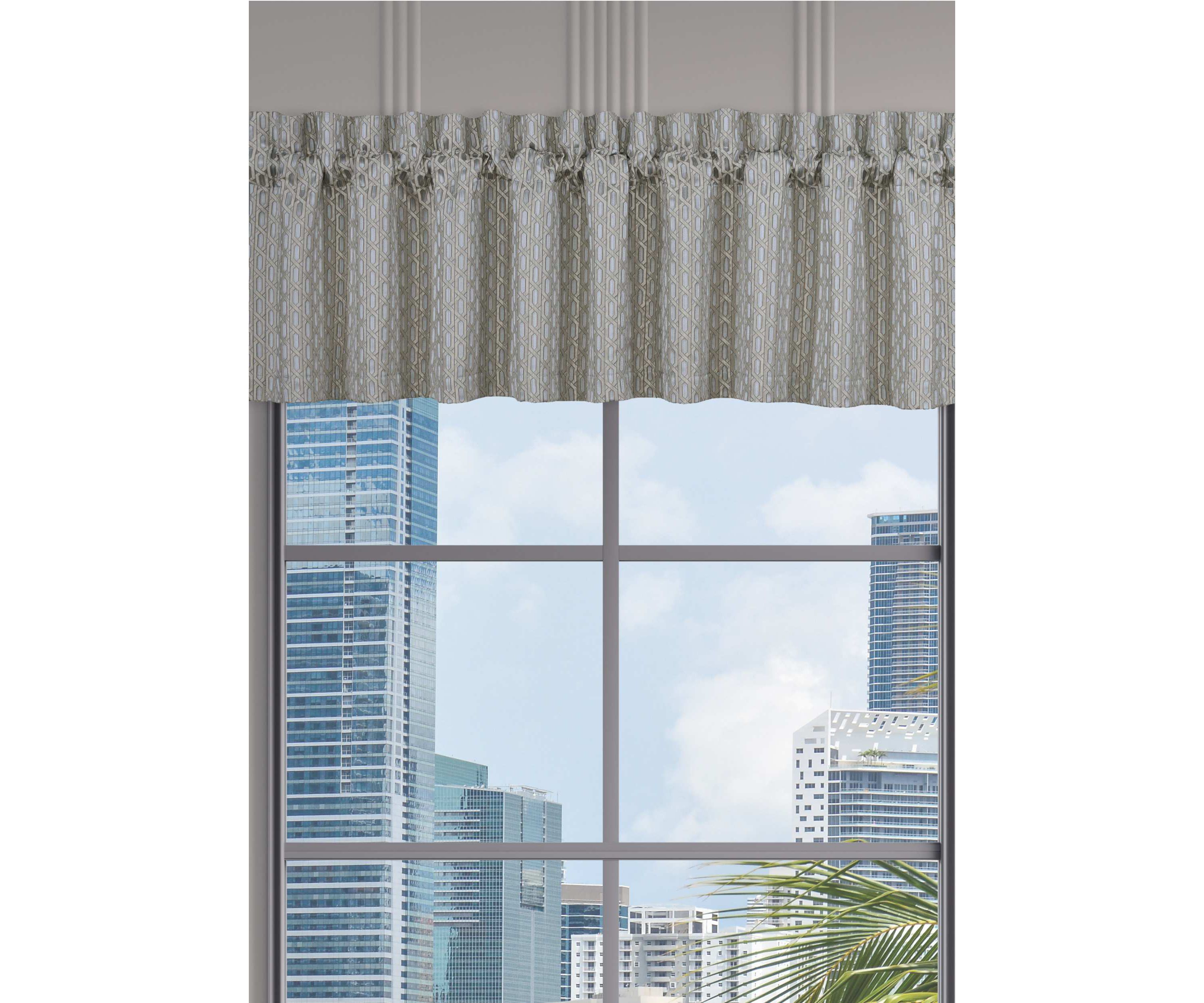 Metropolitan Window Straight Valance