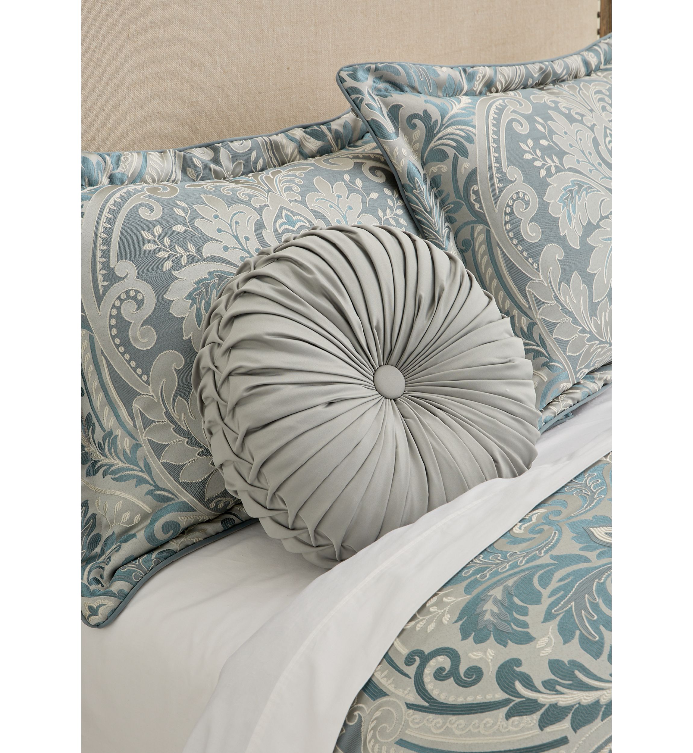 Renata Tufted Round Pillow