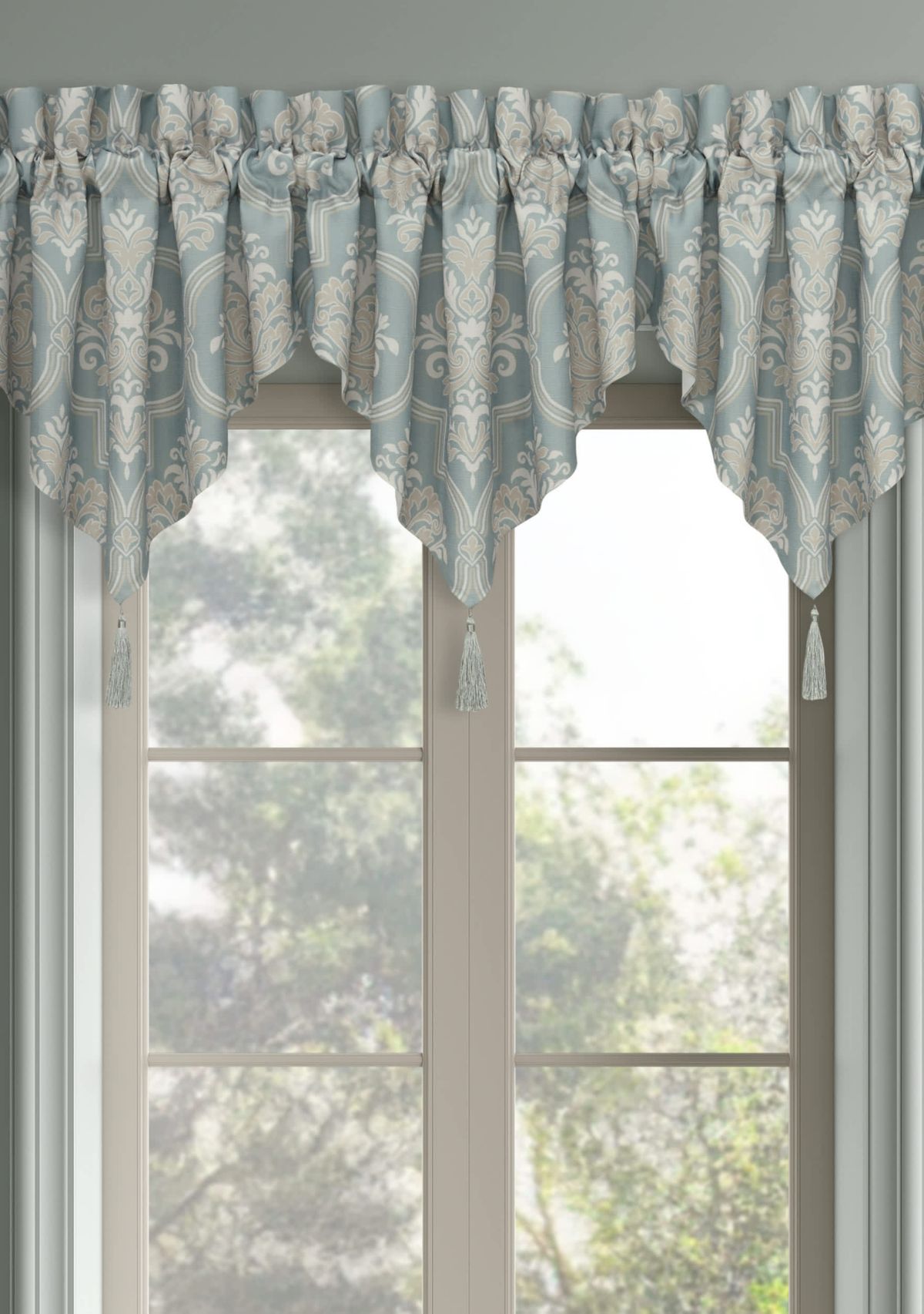 Tranquility Window Ascot Valance