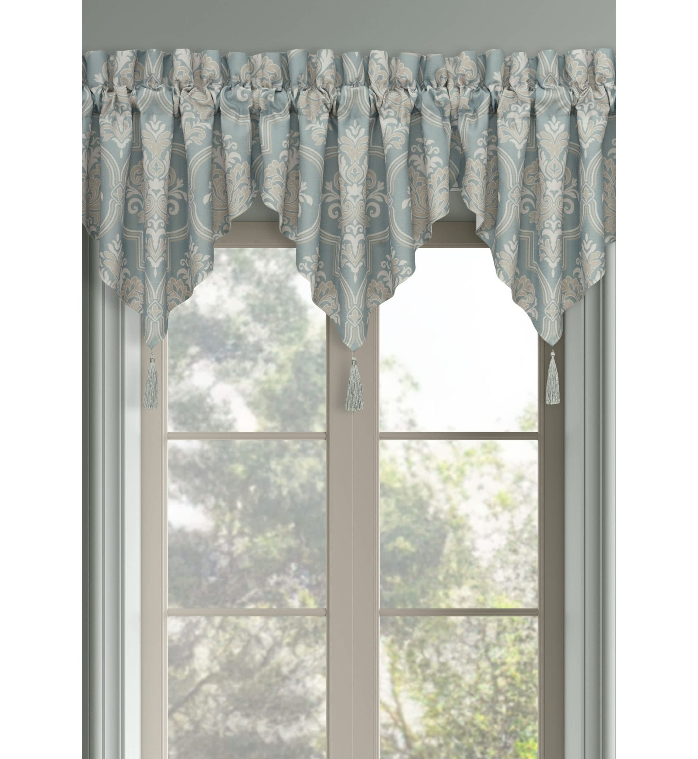 Tranquility Window Ascot Valance