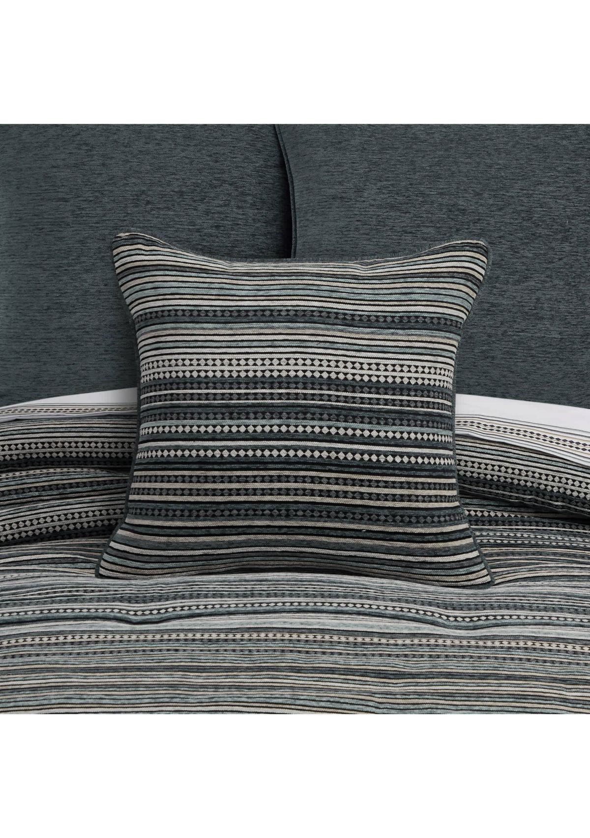 Parallel 20" Square Decorative Throw Pillow