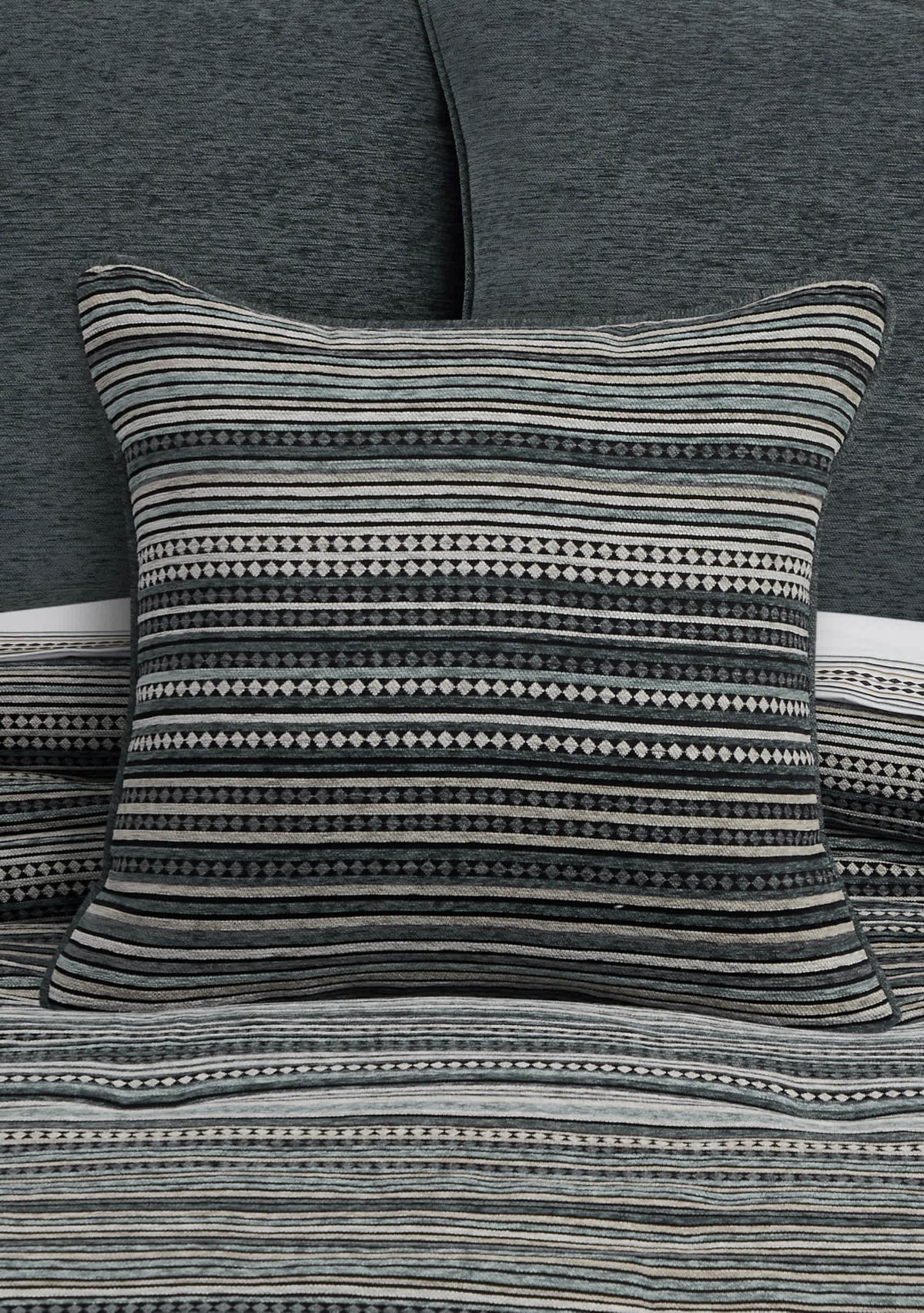Parallel 20" Square Decorative Throw Pillow