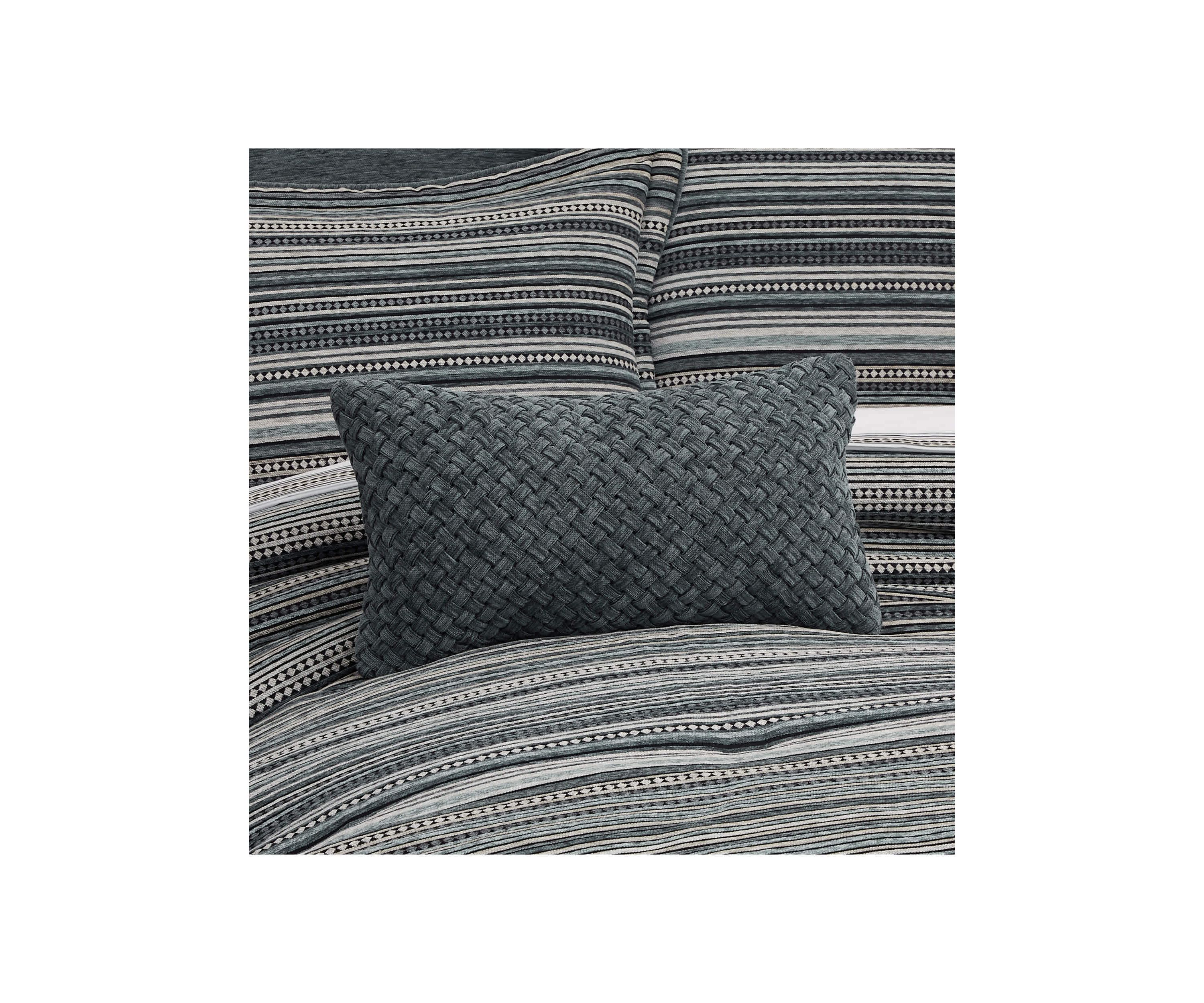 Parallel Boudoir Decorative Throw Pillow
