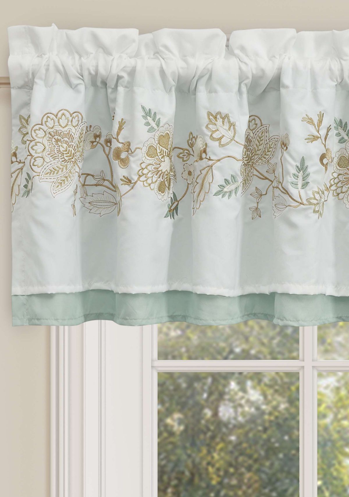 Spring Social Window Straight Valance
