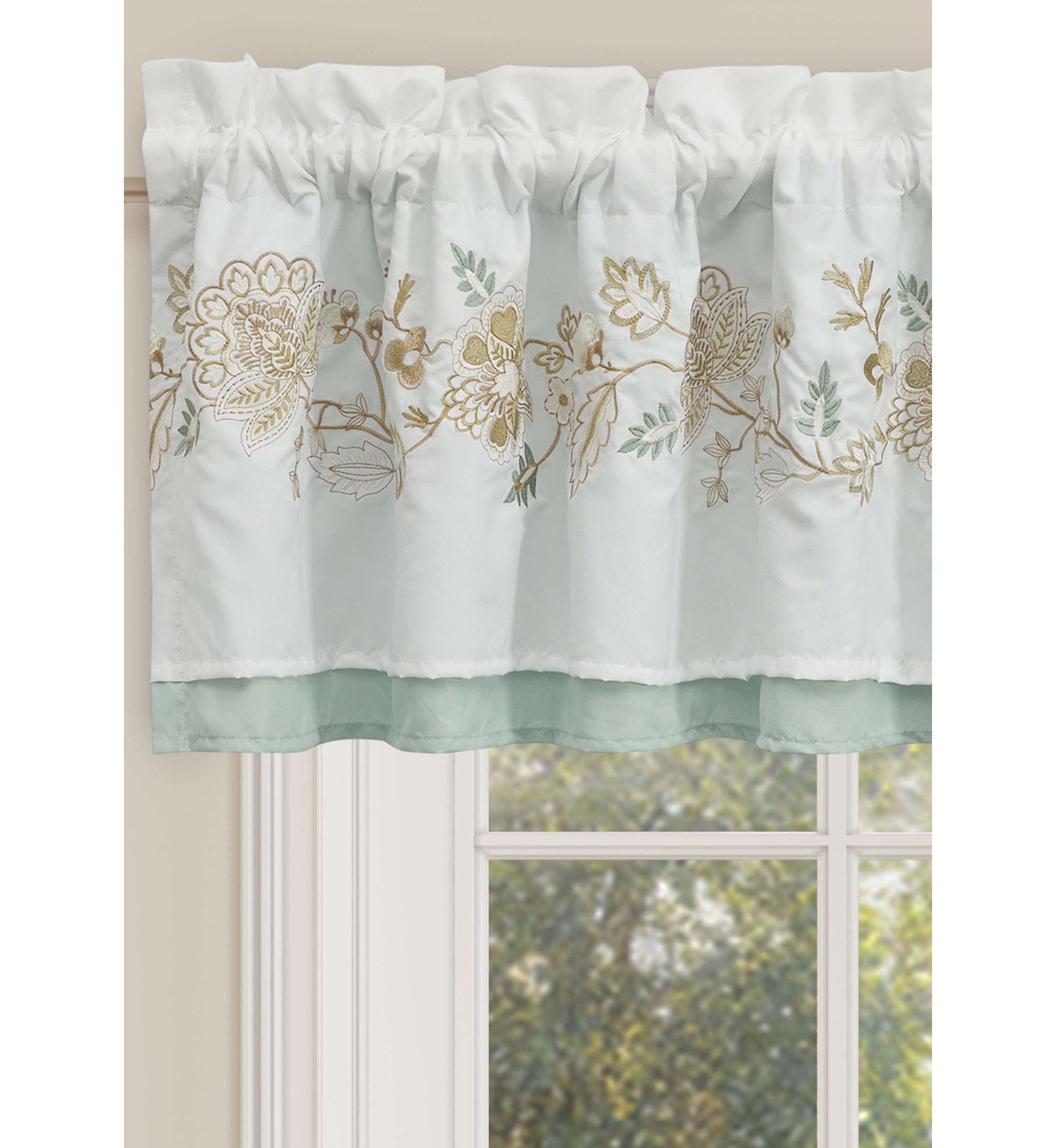 Spring Social Window Straight Valance