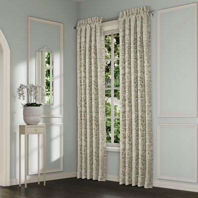 J. Queen New York ANASTASIA 95" WINDOW PANEL PAIR, 50-in. W x 96-in. L