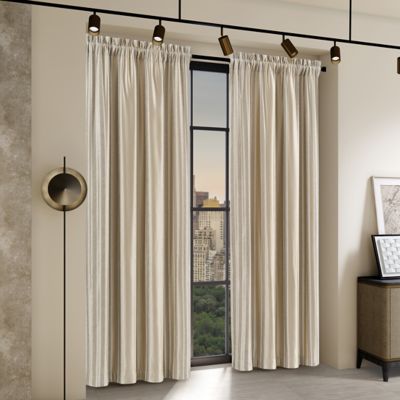 J. Queen New York AVENUE 95" WINDOW PANEL PAIR, 50-in. W x 96-in. L