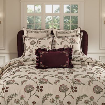 J. Queen New York THE GROVE BOUDOIR DECORATIVE THROW PILLOW, Red