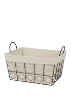 Soho Wire Towel Storage Basket