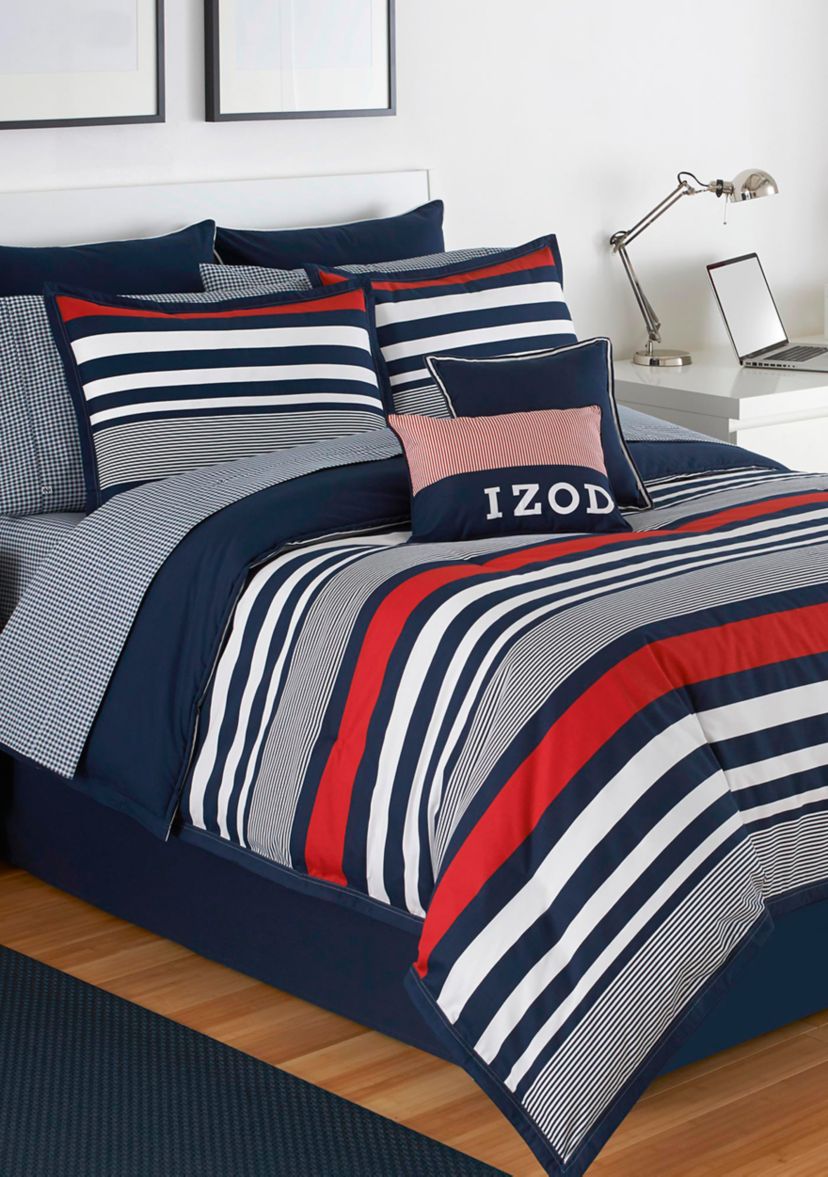  Varsity Stripe Comforter Set 