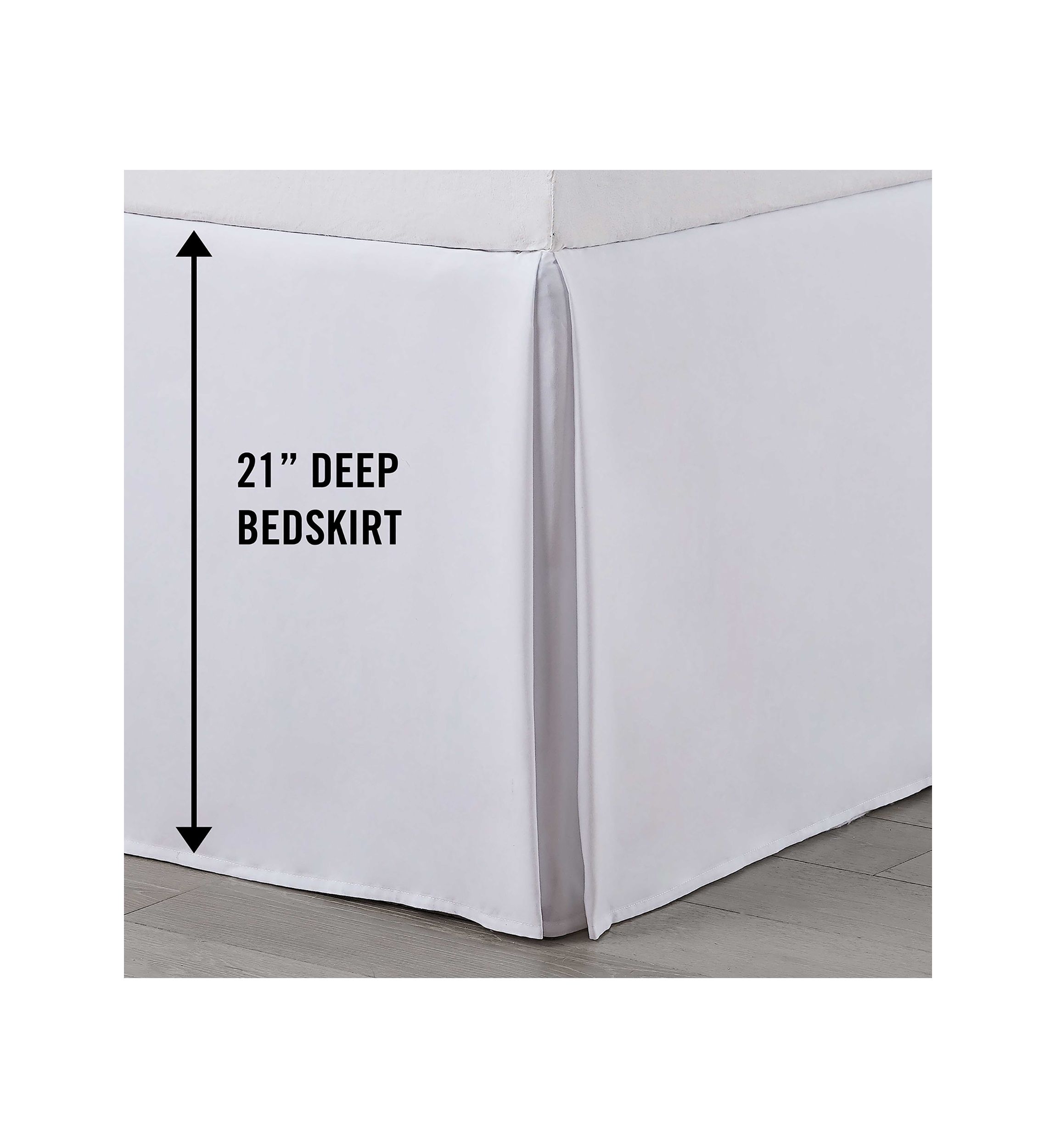 21-inch Drop Bed Skirt