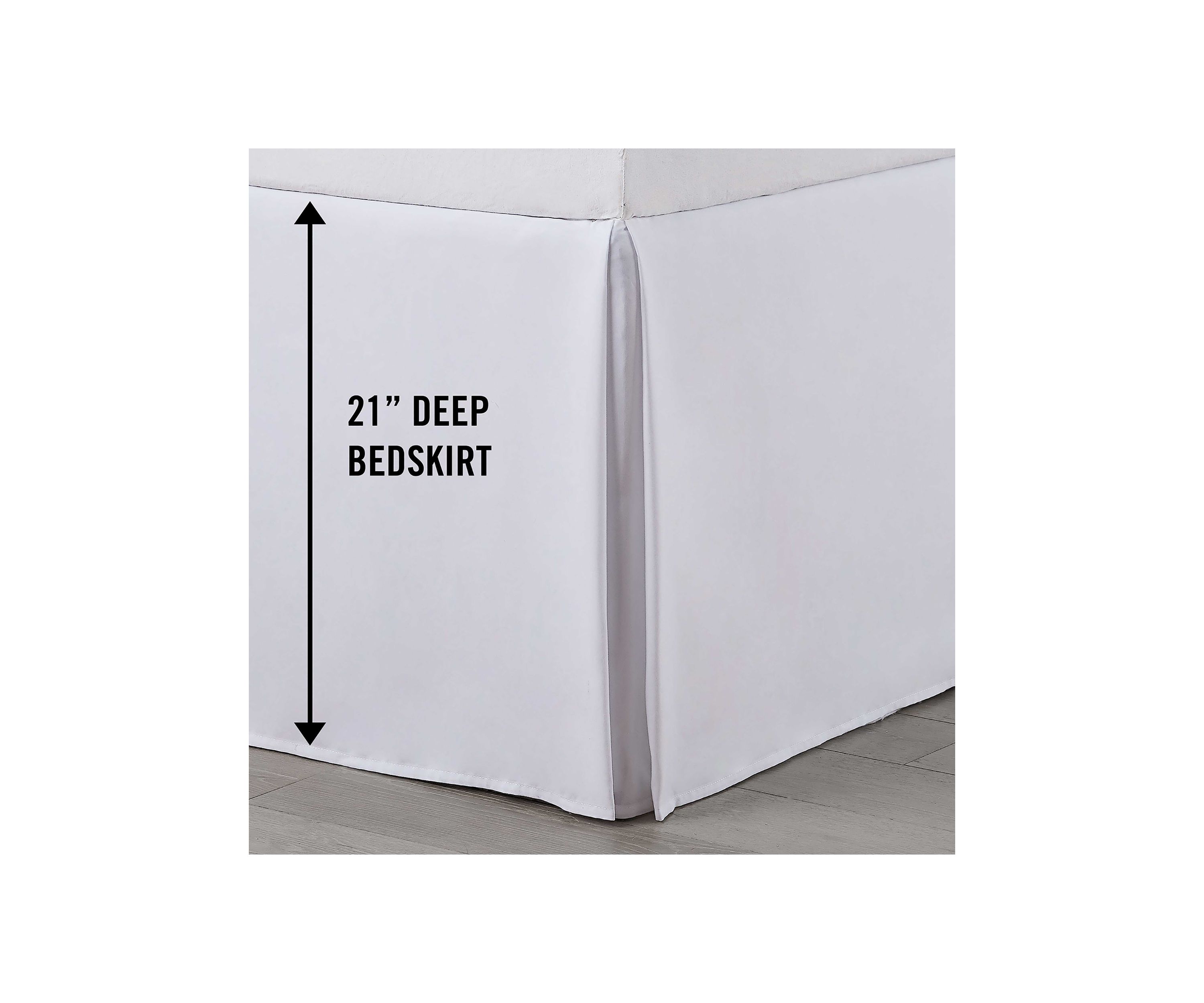 21-inch Drop Bed Skirt
