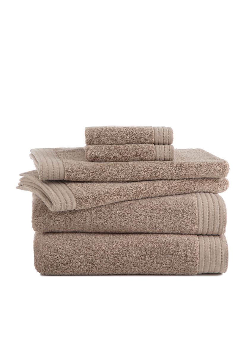 Turkish Luxury 6-Piece Towel Set