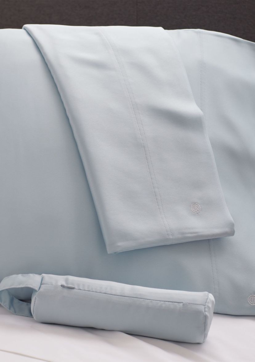 Travel Satin Standard Pillowcase Set