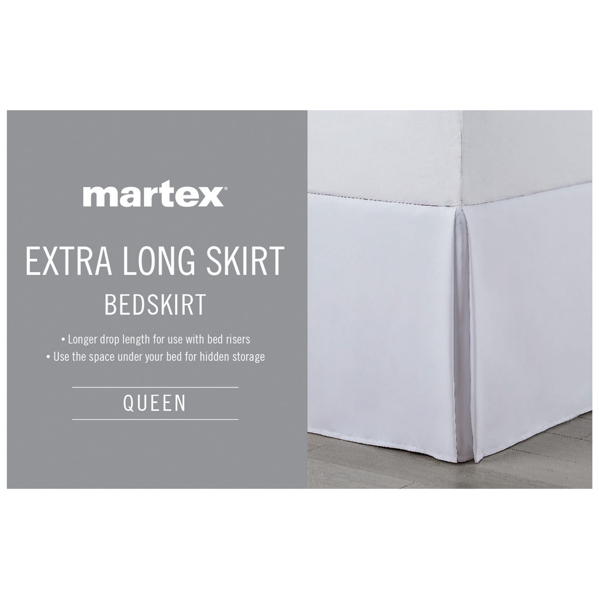 21-inch Drop Bed Skirt