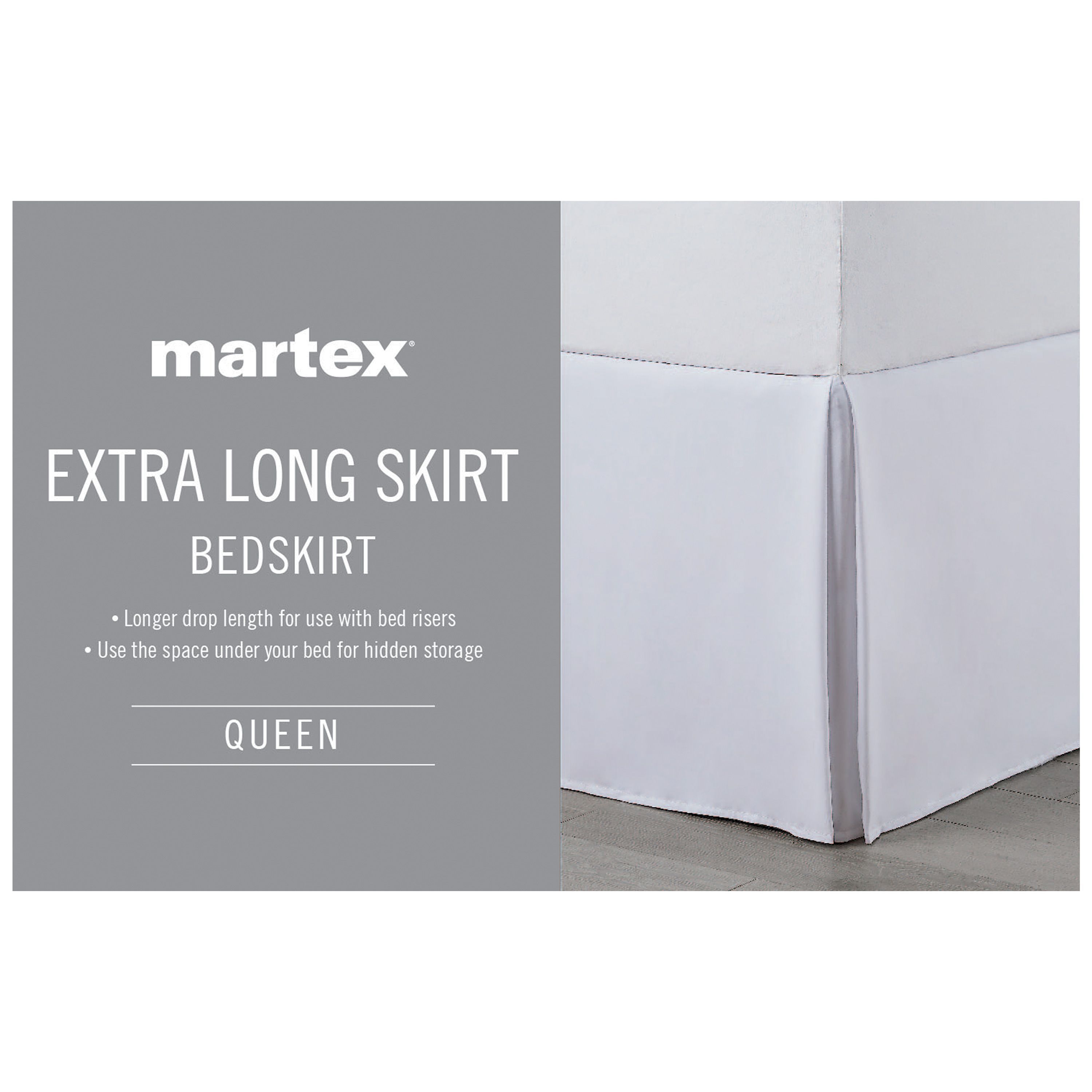 21-inch Drop Bed Skirt