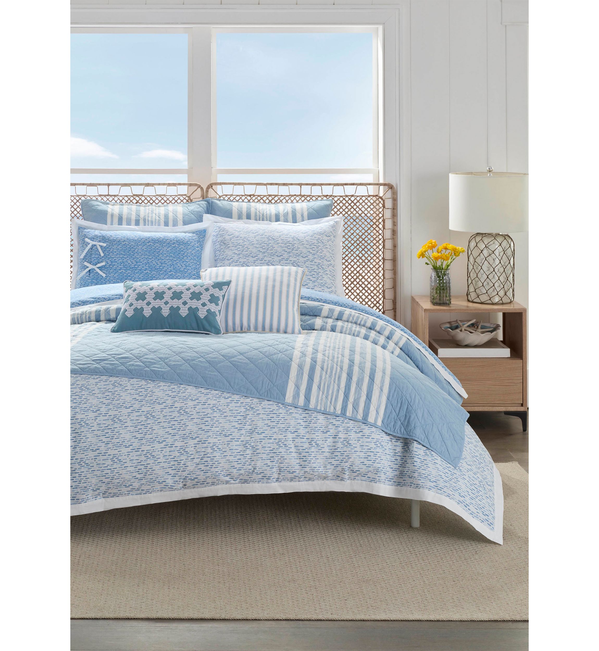 Westlake Blue Comforter Set