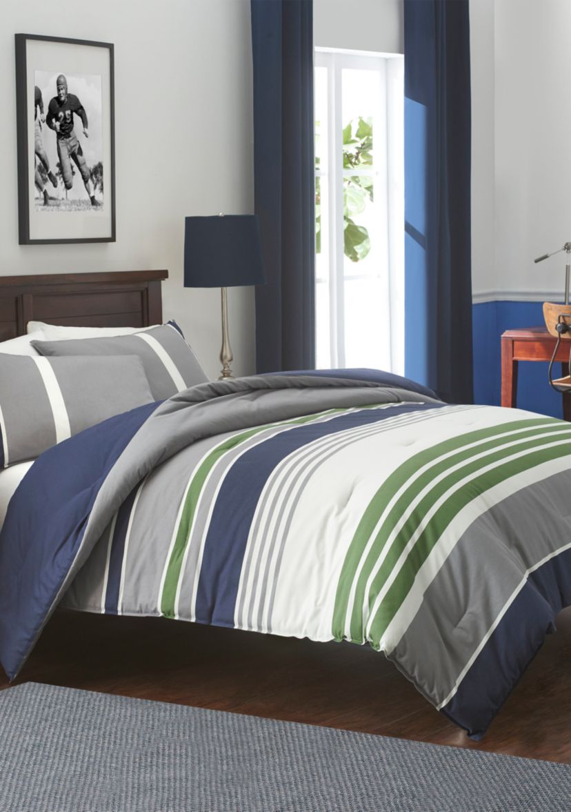 Liam Mood Indigo Comforter Set