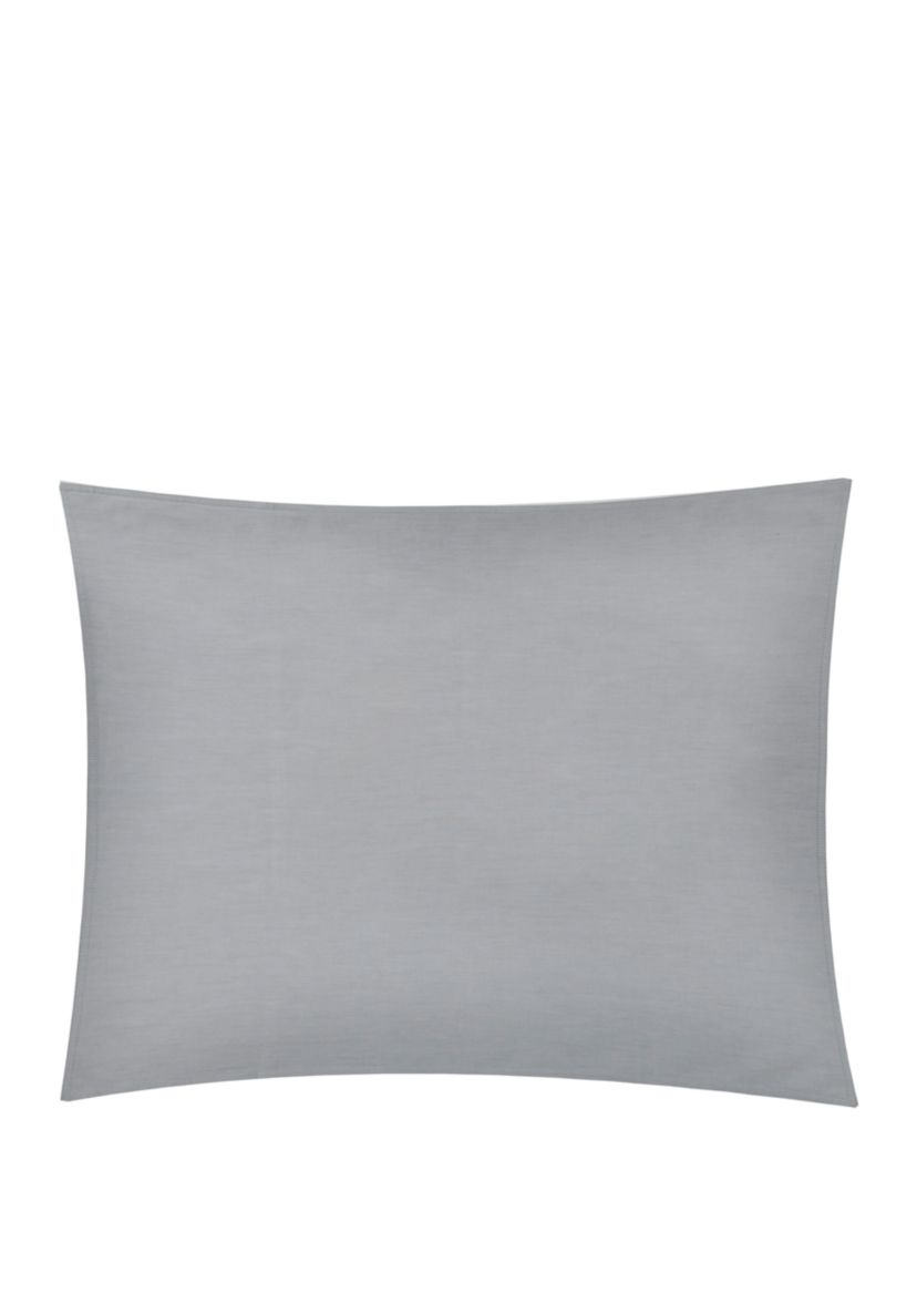 Reversible Heathered Grey Duvet Cover Set