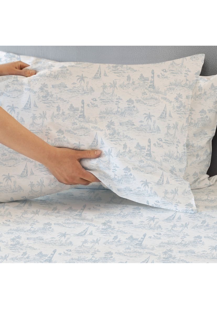 Marco Island Blue Sheet Set