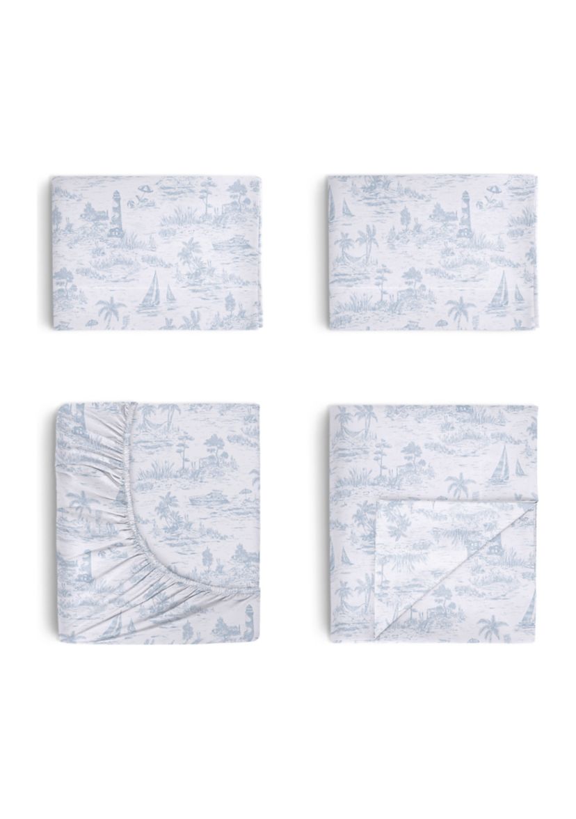 Marco Island Blue Sheet Set