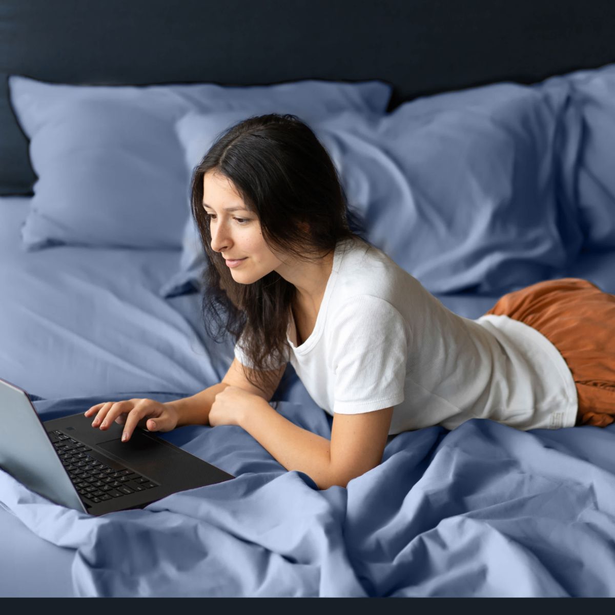 Solid Cotton Sateen Sheet Set