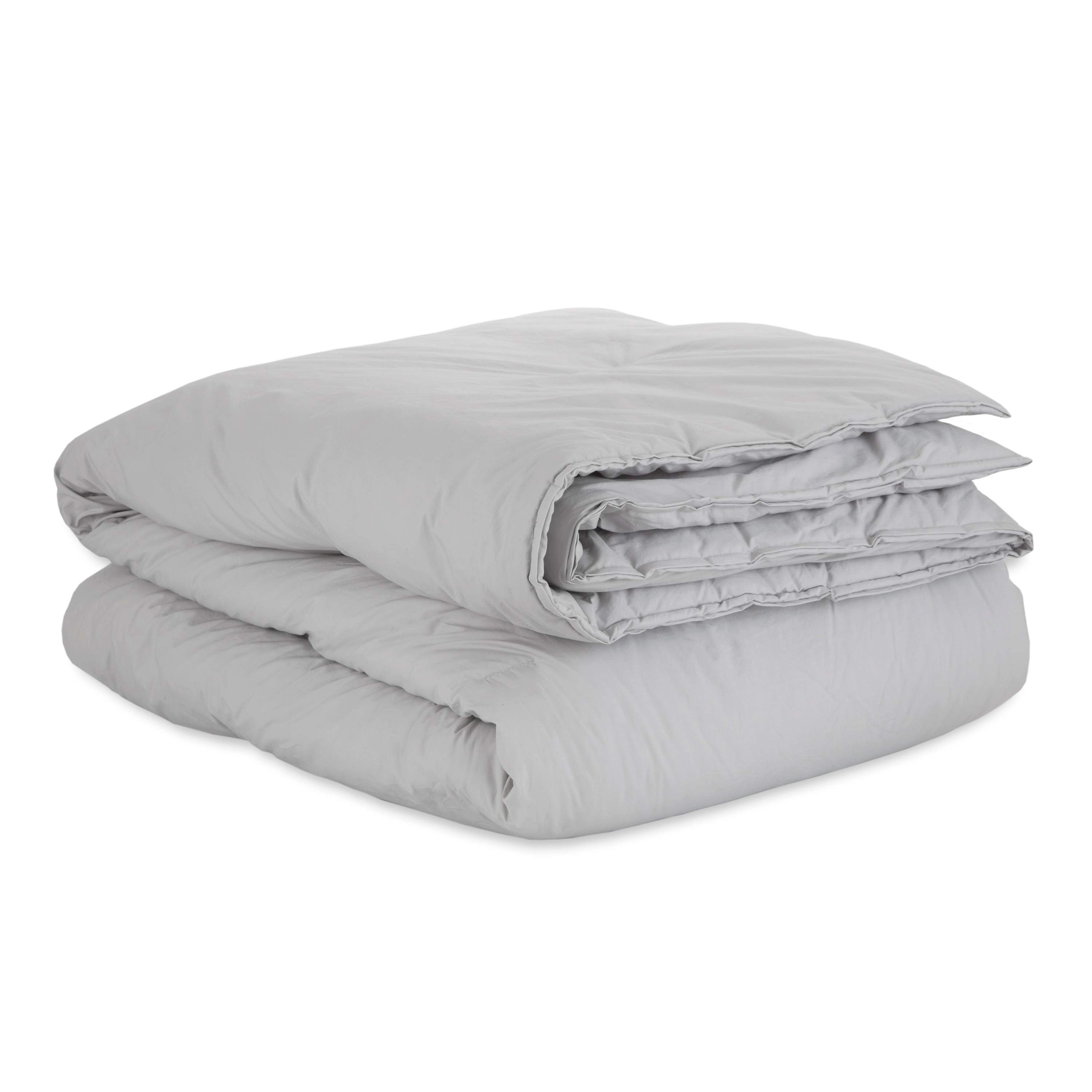 Solid T300 Percale Comforter Set